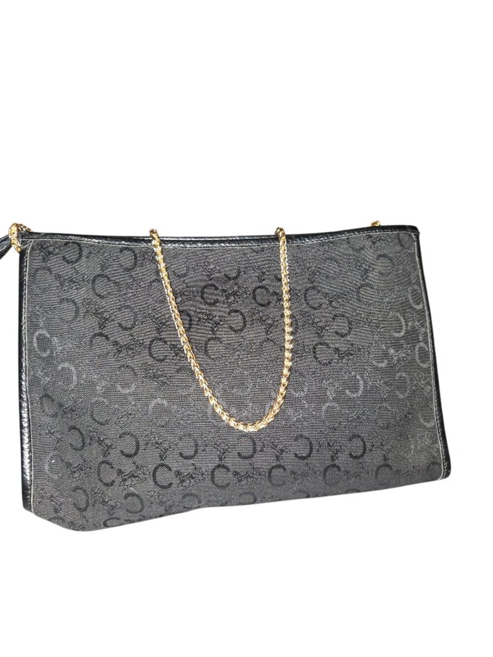 Celine Clutch/Pouch (with unbranded aftermarket gold chain)